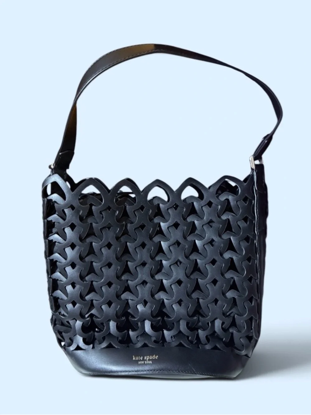 Kate Spade New York ~ Doris Bucket Bag ~ Black ~ Leather ~ Shoulder Bag